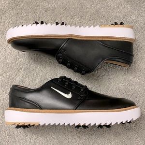 Nike Janoski G Tour Leather Golf Shoes Black White